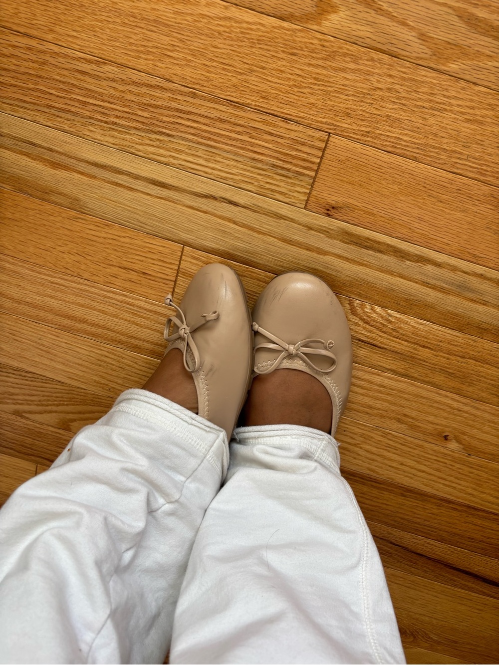 Daily Worn In Flexible Ballet Shoes - Picture 6 of 12